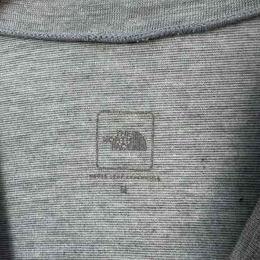 【Men's M グレー系】 The North Face ( ザ・ノースフェイス ) ロング スリーブ ウォーム クルー Long Sleeve Warm Crew ポリエステル ウェア トップス インナー シャツ ロングスリーブTシャツ クルーネック 化繊 z