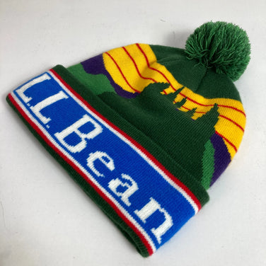 【OneSize グリーン系】 Llbean ( エルエルビーン ) カタディン ポム ハット Katahdin Pom Hat ポリエステル ウェア ウェア小物 ヘッドウェア ビーニー z00053926  ビーニー ヘッドウェア ウェア小物 ウェア