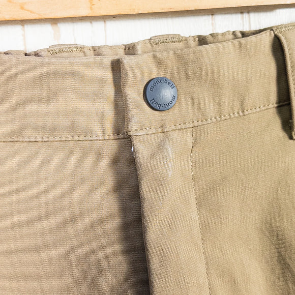 【Men's M-Short ベージュ系】 Montbell ( モンベル ) O.D. パンツ ベルトループ O.D. Pants Belt Loop タン ポリエステル ウェア ボトムス ロングパンツ  z00052845 タン  ロングパンツ ボトムス ウェア