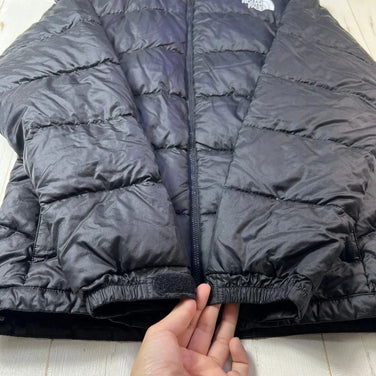 The North Face 男士 Zip-In Magne Aconcagua 羽绒服（黑色，小号）- 羽绒填充