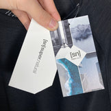 【Unisex XL ブラック系】 Supernatural | Sn ( スーパーナチュラル ) 4シーズンズ ロング ティー 4seasons Long T ヤタガラスブラック ltmコラボ メリノウール ウェア トップス インナー シャツ ロングスリーブTシャツ