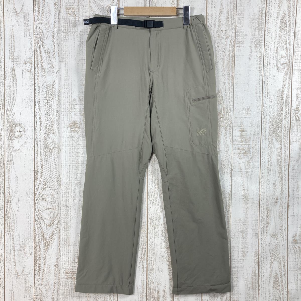 【Men's S ベージュ系】 Millet ( ミレー ) ウォーム ストレッチ イージー パンツ Warm Stretch Easy Pant 保温 MIV01629 Men's  コットン ロングパンツ ボトムス ウェア