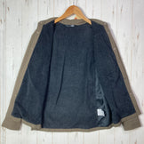 【Women's M Brown】 The North Face October Mid Shirt Active Fleece Softshell Nylon Wear Tops Outer Jacket Fleece z0005718