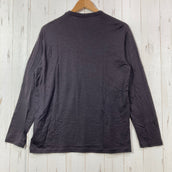 【Unisex M ブラック系】 Icebreaker ( アイスブレーカー ) メリノ 150 ロングスリーブ ポケット ティー Merino 150 Long Sleeve Pocket Tee メリノウール ウェア トップス インナー シャツ ロングスリーブTシ