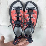 Evolv Geshido Lace 女款 23.5cm 粉色/珊瑚色/白色攀岩鞋，货号 z00054594，珊瑚色/白色