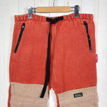 【Men's S オレンジ系】 1990s Manastash ( マナスタッシュ ) ダブルニー ヘンプ パンツ Double-Front Hemp Pant 生産終了モデル 入手困難 アメリカ製 ウェア ボトムス ロングパンツ コットン z00053397  コ
