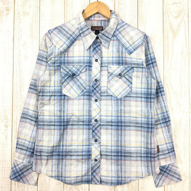 【Women's S ブルー系】Patagonia ( パタゴニア ) ウィメンズ ロングスリーブ ウエスタン スナップ シャツ W Long-Sleeved Western Snap Shirt 53350 International Women's 化繊 ロングスリーブシャツ インナー シャツ トップス ウェア - 【公式】2ndGEAR（セカンドギア）Webショップ【登山用品・アウトドア用品専門 買取販売店】