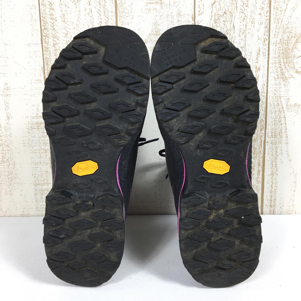 [女式 24.3 厘米黑色] La Sportiva Traverse X4 Evo Mid Gore-Tex 女式 Tx4 Evo Mid Gtx 女式登山鞋徒步鞋 37G 女式 900411 C