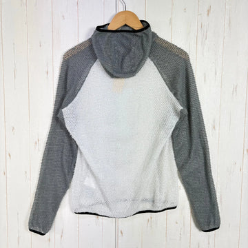 【Unisex S ホワイト系】 Senchi Designs ( センチデザインズ ) レン アルファ 60 フーディ Wren Alpha 60 Hoodie Steel / Pearl ポリエステル ウェア トップス アウター ジャケット フリース z00060 - 0
