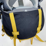 小米 SAAS FEE 30+5 女款尼龙收纳背包 小号 黄色 30L-54L 容量 (z00053515)