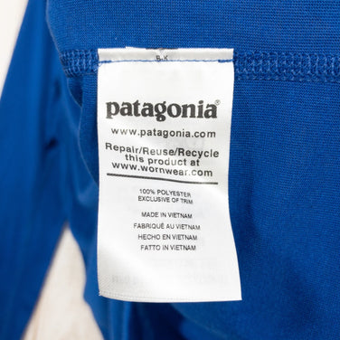 【Men's XS ブルー系】 Patagonia ( パタゴニア ) ロングスリーブ キャプリーン クール トレイル シャツ L/S Cap Cool Trail Shirt ポリエステル 24486 International Men's SPRB 化繊 ロング - 【公式】2ndGEAR（セカンドギア）Webショップ【登山用品・アウトドア用品専門 買取販売店】