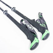 【110-130cm ブラック系】 Leki ( レキ ) マイクロバリオカーボン AS ポール ストック トレッキングポール z00052659  トレッキングポール ポール ストック