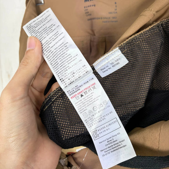 【Women's S ベージュ系】 Mammut ( マムート ) トレッカー 3.0 ソフトシェル パンツ アジアンフィット Trekkers 3.0 SO Pants AF ナイロン ウェア ボトムス ロングパンツ ソフトシェル z00057378  ソフトシェル