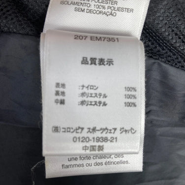 Columbia Peak Creek Puff Jacket, Men's XL, Black. Synthetic Down Jacket, Outerwear, Synthetic Insulation, z00054502.