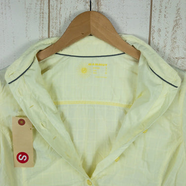 【Women's S イエロー系】 Mammut ( マムート ) ショートスリーブ リップストップナイロン シャツ Short Sleeve Ripstop Nylon Shirt ナイロン 1030-01410 Women's 化繊 ショートスリーブシャツ インナ - 【公式】2ndGEAR（セカンドギア）Webショップ【登山用品・アウトドア用品専門 買取販売店】