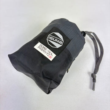 【Unisex S ブラック系】 Isuka ( イスカ ) ゴアテックス ライトスパッツ フロントジッパー S GORE-TEX Light Gaiters Front Zipper S GORE-TEX 防水透湿 フロントジッパー ナイロン ウェア ウェア小物 ゲ