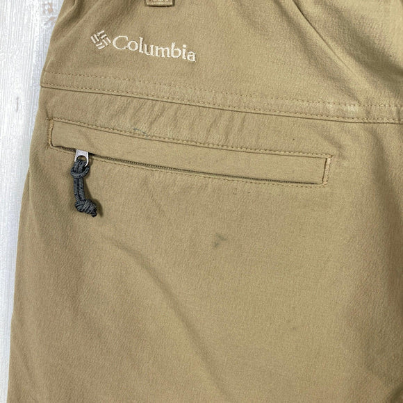 【Men's S ベージュ系】 Columbia ( コロンビア ) ストレッチ ソフトシェルパンツ ナイロン ウェア ボトムス ロングパンツ ソフトシェル z00054305  ソフトシェル ロングパンツ ボトムス ウェア