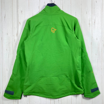 【Men's M グリーン系】 Norrona ( ノローナ ) スヴァールバル フレックス 1 ジャケット Svalbard Flex 1 Jacket ナイロン ウェア トップス アウター ジャケット ソフトシェル z00052973  ソフトシェル アウター - 0