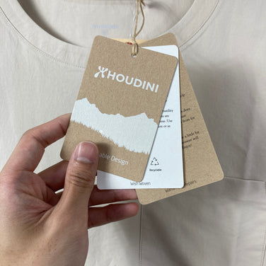 【Men's M ベージュ系】 Houdini ( フーディニ ) カバー クルー Cover Crew Foggy Mountain ポリエステル ウェア トップス インナー シャツ ロングスリーブTシャツ クルーネック 化繊 z00059717 Foggy Mo