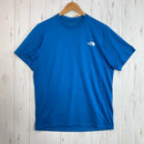 【Men's M ブルー系】 The North Face ( ザ・ノースフェイス ) ショートスリーブ フラッシュドライ 3D クルー S/S FLASHDRY 3D Crew ポリエステル ウェア トップス インナー シャツ ショートスリーブTシャツ クルーネ-1