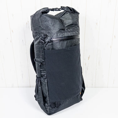 均码黑色 Waymark Gear Company Mile 28L 尼龙收纳背包/背包（容量高达 29L）ECO PAK E（已停产型号，很难找到）