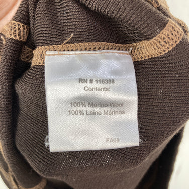 【Men's S ブラウン系】 Smartwool ( スマートウール ) メリノ ロングスリーブ クルー Merino Longsleeve Crew メリノウール ウェア トップス インナー シャツ ロングスリーブTシャツ クルーネック ウール z0005940