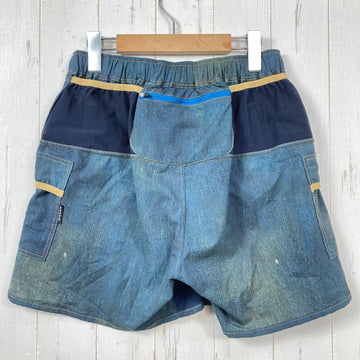 【Men's M ネイビー系】 Mountain Martial Arts | Mma ( マウンテンマーシャルアーツ ) セブンポケット ランパンツ ショートレングス 7pocket Run Pants Shorty Denim 入手困難 ポリエステル ウェア ボ - 0