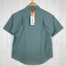 【Women's S グリーン系】 Ridge Mountain Gear ( リッジマウンテンギア ) ベーシック ショートスリーブ シャツ Basic Short Sleeve Shirt Sage Green ポリエステル ウェア トップス インナー シャツ ショ-8