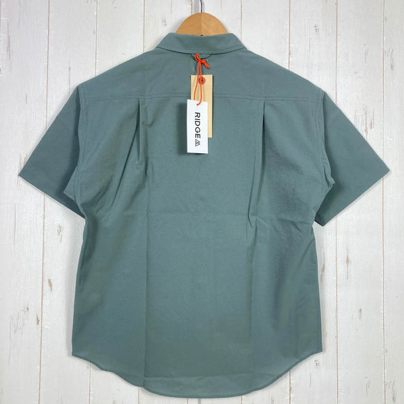 【Women's S グリーン系】 Ridge Mountain Gear ( リッジマウンテンギア ) ベーシック ショートスリーブ シャツ Basic Short Sleeve Shirt Sage Green ポリエステル ウェア トップス インナー シャツ ショ