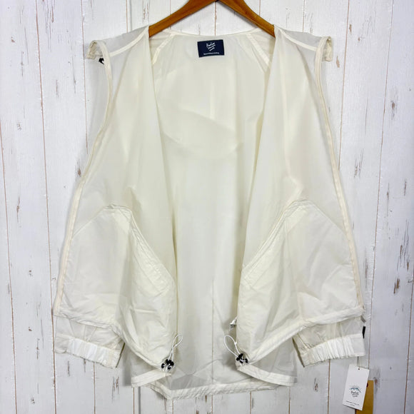 【Unisex 2 アイボリー系】 Rawlow Mountain Works ( ロウロウマウンテンワークス ) エアリー フーディー Airy Hoodie Ecru z00058958 Ecru ウィンドシェル アウター ジャケット トップス ウェア