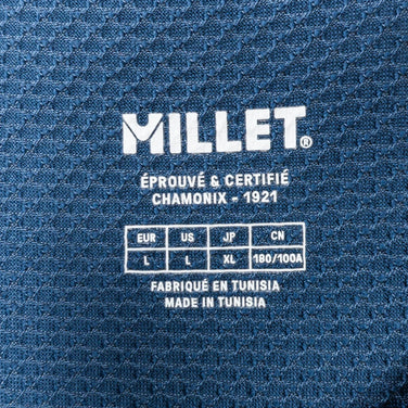 【Men's L ネイビー系】 Millet ( ミレー ) トリロジー デルタ ショートスリーブ TRILOGY DELTA TS SS ポリエステル ウェア トップス インナー シャツ ショートスリーブTシャツ クルーネック 化繊 ポーラテック・デルタ z000 - 【公式】2ndGEAR（セカンドギア）Webショップ【登山用品・アウトドア用品専門 買取販売店】