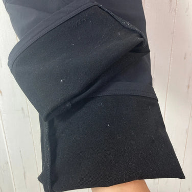 Men's Small Black Millet Monte Rosa Pants, Nylon Softshell Long Pants (z00054693).