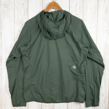 【Men's S グリーン系】 Mountain Hardwear ( マウンテンハードウェア ) コア エア シェル フーディ Kor Air Shell Hoody ナイロン OM3845 Men's ストレッチ ウィンドシェル アウター ジャケット トップス - 【公式】2ndGEAR（セカンドギア）Webショップ【登山用品・アウトドア用品専門 買取販売店】