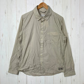 【Men's S ベージュ系】 Mountain Hardwear ( マウンテンハードウェア ) コアシェル シャツ Core Shell Shirt YAMAP別注 ナイロン ウェア トップス インナー シャツ ロングスリーブシャツ 化繊 z00060103