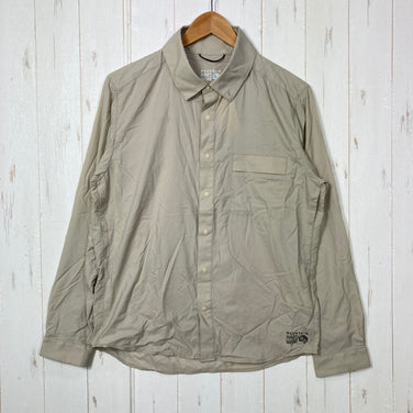 【Men's S ベージュ系】 Mountain Hardwear ( マウンテンハードウェア ) コアシェル シャツ Core Shell Shirt YAMAP別注 ナイロン ウェア トップス インナー シャツ ロングスリーブシャツ 化繊 z00060103