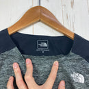 【Women's M グレー系】 The North Face ( ザ・ノースフェイス ) ロングスリーブハイブリッドフラッシュドライクルー L/S Hybrid FlashDry Crew ポリエステル ウェア トップス インナー シャツ ロングスリーブTシャツ ク-2