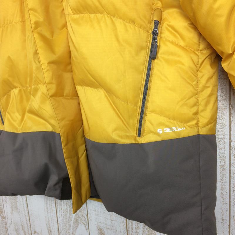 MEN s S Mammut Ambler pro insulation hooded jacket Ambler Pro Is Hooded Jacket 750FP goose down PERTEX MAMMUT 1010 18480 1189 MaltDarkOak yellow