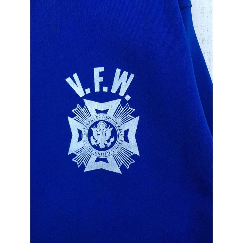【MEN's M】 60s BUTWIN製 VFW トラックジャケット BL ブルー ブルー系