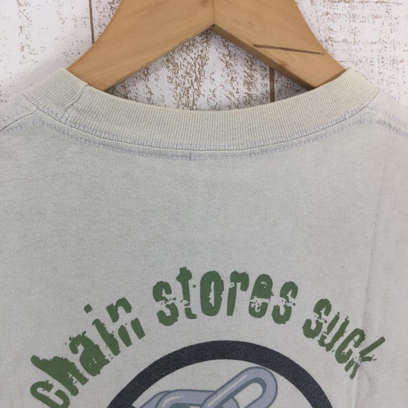 【MEN's S】 マウンテンシャレー MOUNTAIN CHALET オリジナル Tシャツ 希少なアウトドアTシャツ ベージュ系