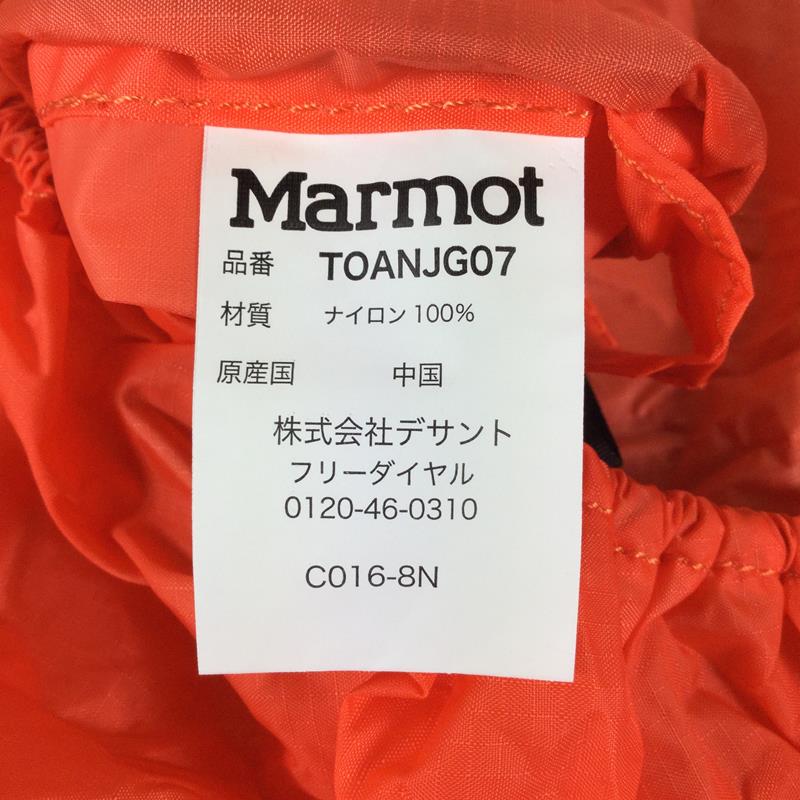 【S】 マーモット レインカバー Rain Cover 15-30L MARMOT TOANJG07 OR オレンジ オレンジ系