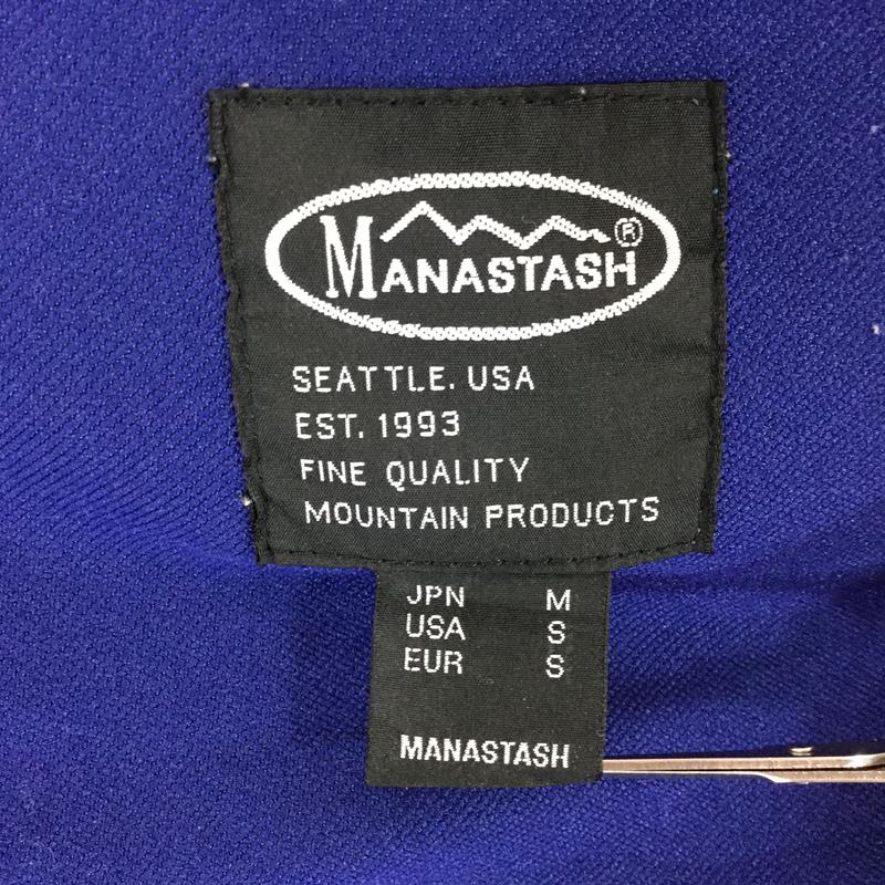 【UNISEX M】 マナスタッシュ ソフトシェル コンパクト パーカー SOFT SHELL COMPACT PARKA MANASTASH 7142003 ブルー系