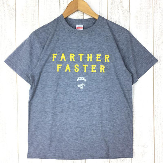【MEN's S】 Edit Design And Supply ED&S FARTHER FASTER Tシャツ グレー系