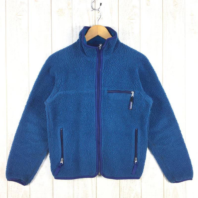 【MEN's XS】 パタゴニア ベビー レトロ パイル カーディガン BABY RETRO PILE CARDIGAN 希少モデル 希少色 希少サイズ 入手困難 PATAGONIA 23020 ウルトラマリン ブルー系