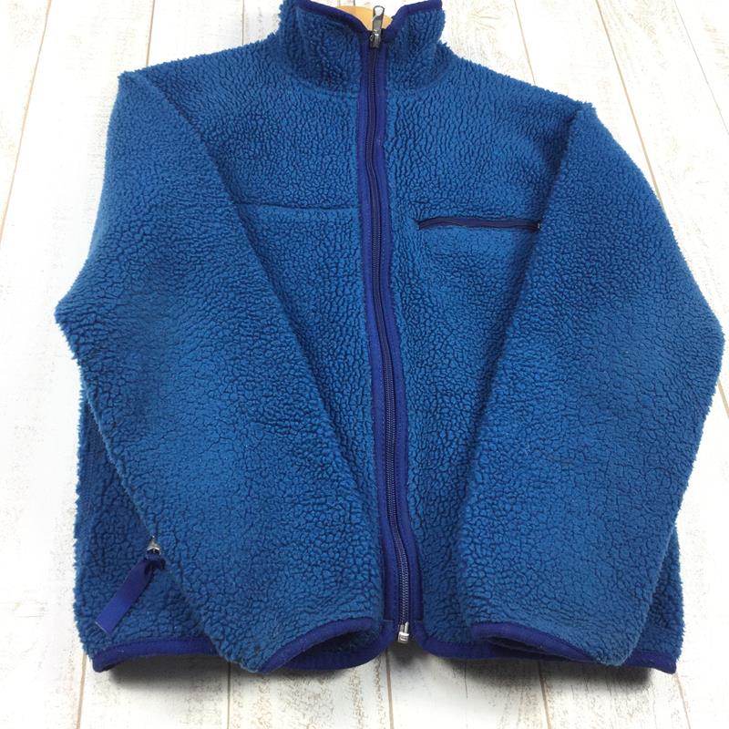 【MEN's XS】 パタゴニア ベビー レトロ パイル カーディガン BABY RETRO PILE CARDIGAN 希少モデル 希少色 希少サイズ 入手困難 PATAGONIA 23020 ウルトラマリン ブルー系