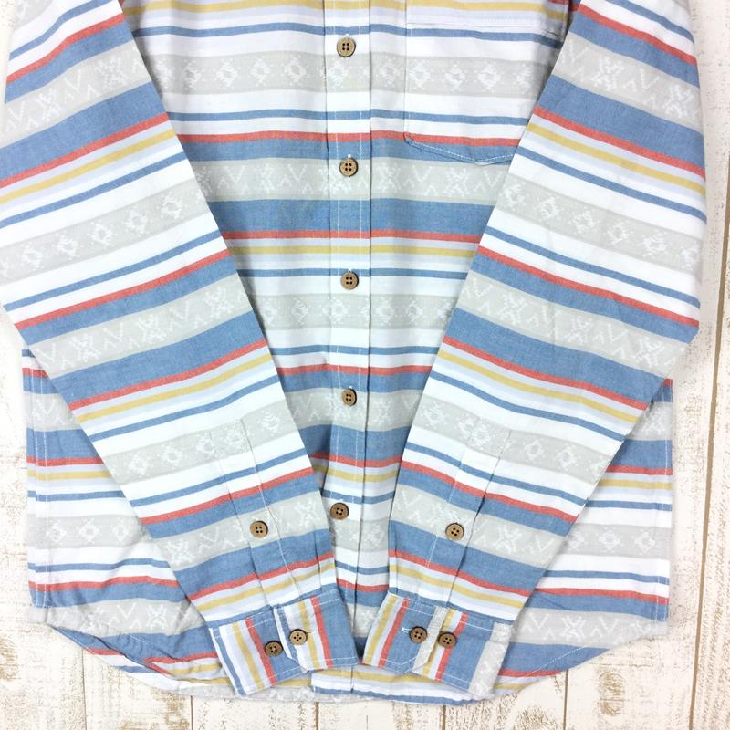 【MEN's S】 グラミチ サンタフェ ロングスリーブ シャツ Santa Fe Long-Sleeve Shirt 北米限定モデル GRAMICCI VAPOR BLUE ブルー系