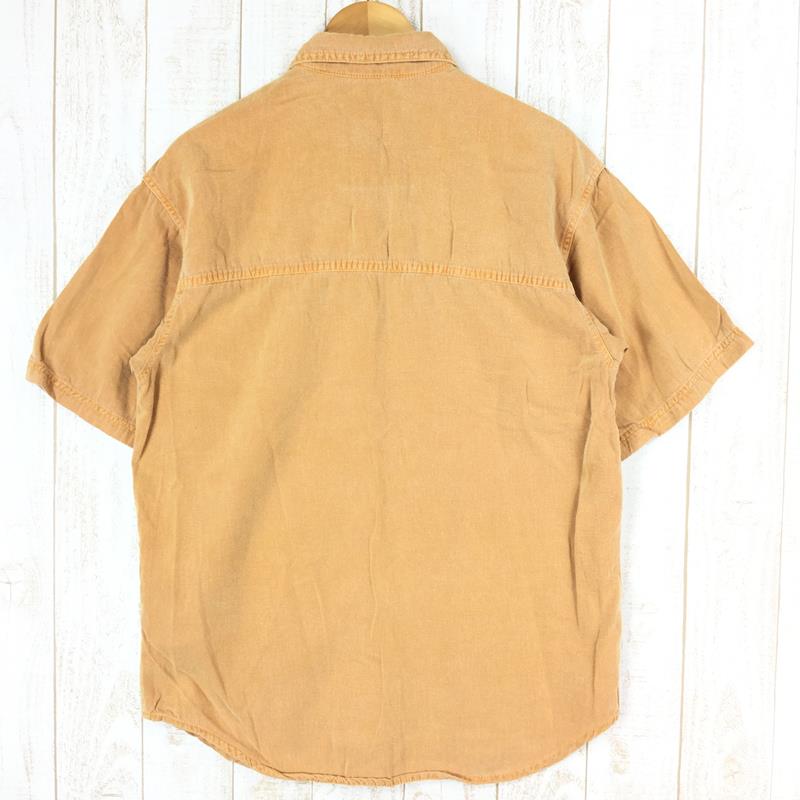 【MEN's S】 グラミチ コットン ショートスリーブシャツ GRAMICCI オレンジ系