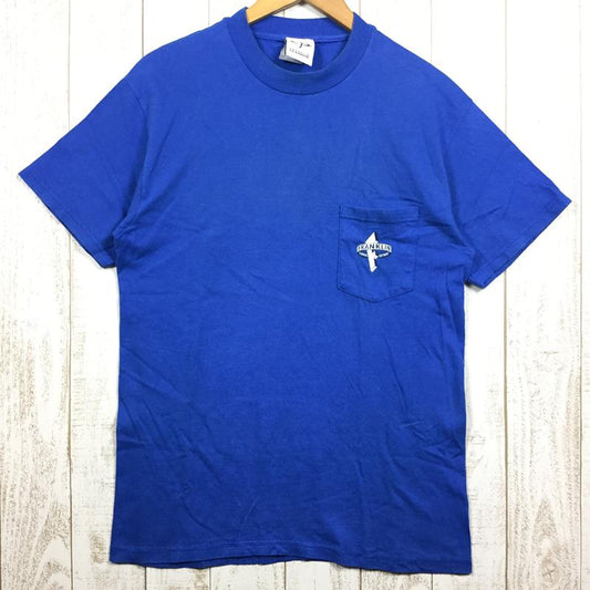 【MEN's M】 フランクリンクライミング ショートスリーブ ポケット Tシャツ 入手困難 FRANCLIN CLIMBING ブルー系