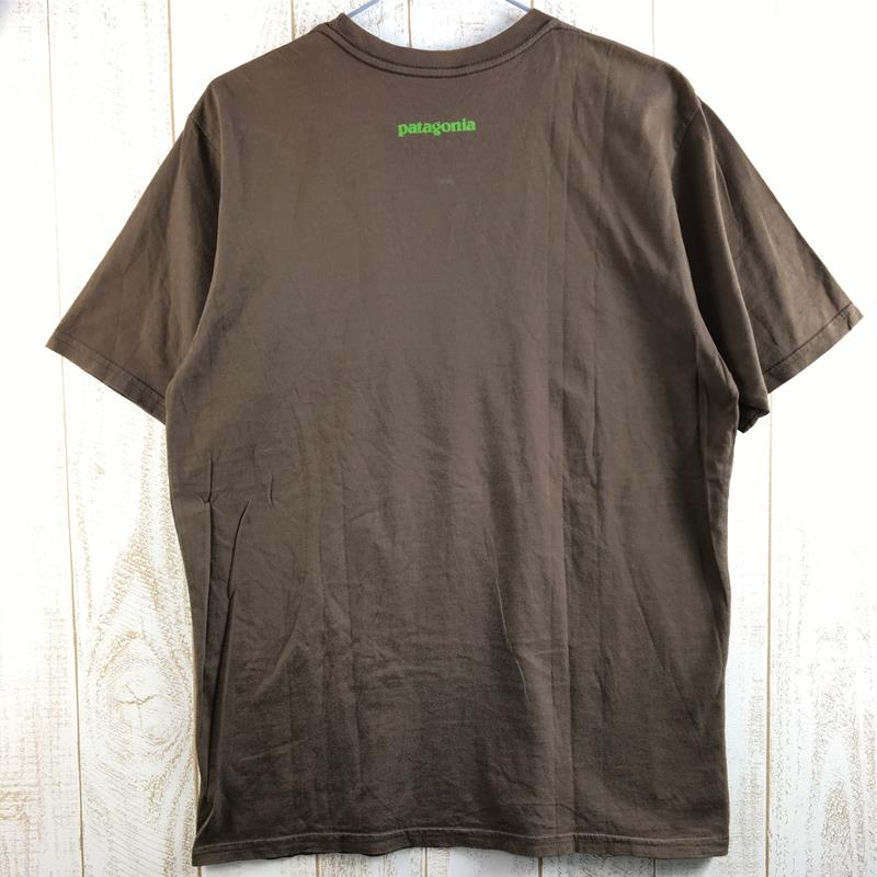 【MEN's S】 パタゴニア ARCTIC NATIONAL WILDLIFE REFUGE Tシャツ アメリカ製 アラスカ 環境保護 入手困難 PATAGONIA ブラウン系