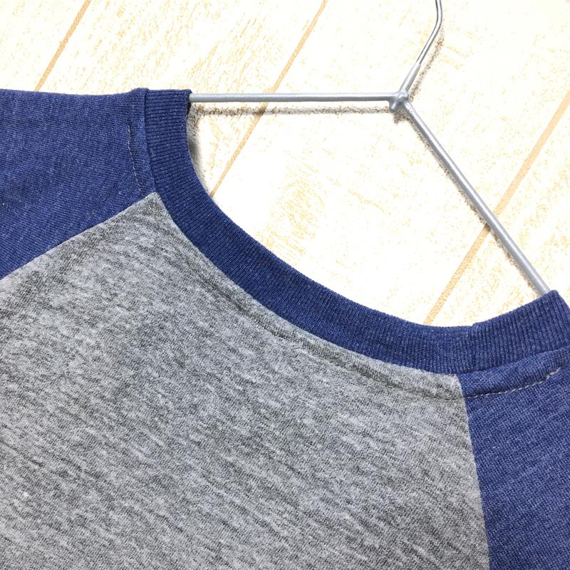 【MEN's L】 ウェルダン welldone オリジナル ラグラン Tシャツ 入手困難 ネイビー系