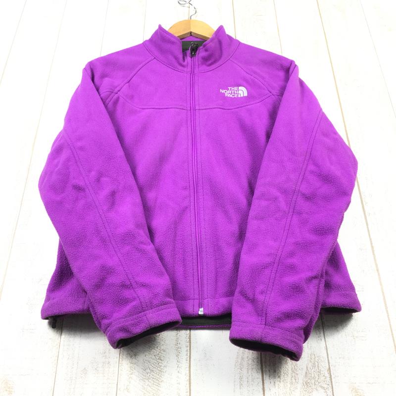 【WOMEN's M】 ノースフェイス ウィンドウォール フリース ジャケット WINDWALL FLEECE JACKET 防風 欧米規格モデル  NORTH FACE パープル系